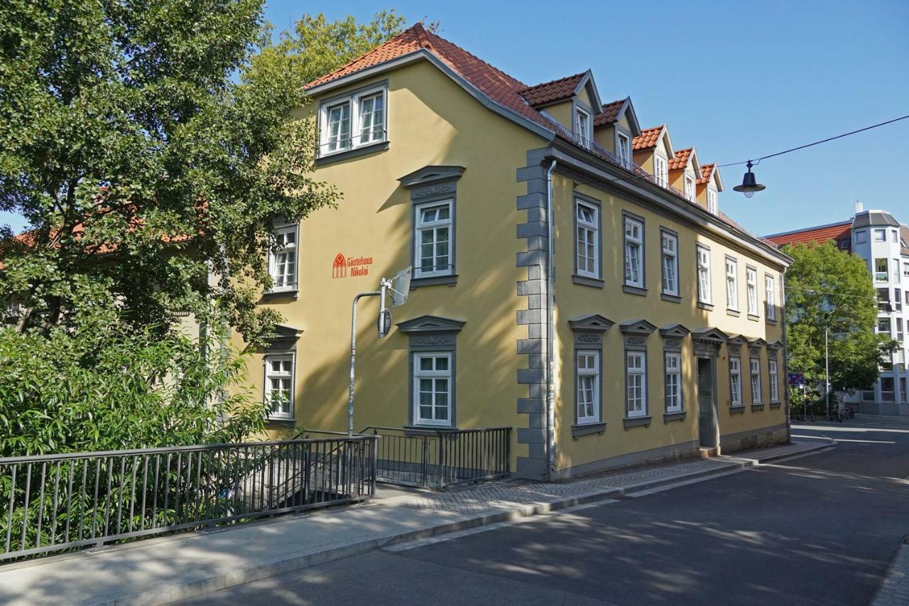 Gaestehaus Nikolai Erfurt Exterior foto