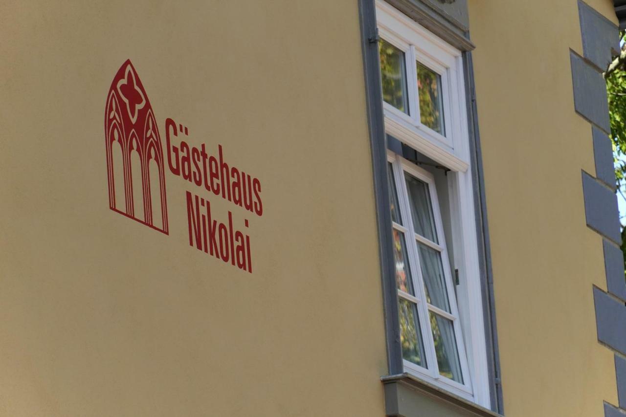 Gastehaus Nikolai Hotel Erfurt Exterior foto